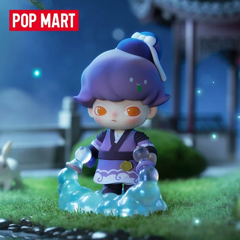 

POP MART Dimoo Time Roaming Series слепая коробка игрушки Mystery Box Mystery фигурка Caja Surprise Box Kawaii игрушки модель подарок на день рождения
