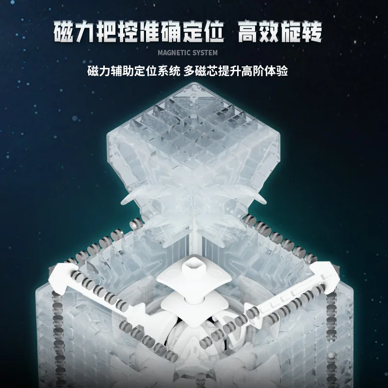 [Picube] Sengso MoSheng 11x11 Cubo Puzzle Magico Professionale ShengShou Magnetico 11x11x11 Cubo Magico Cubo di Velocità Giocattoli Educativi