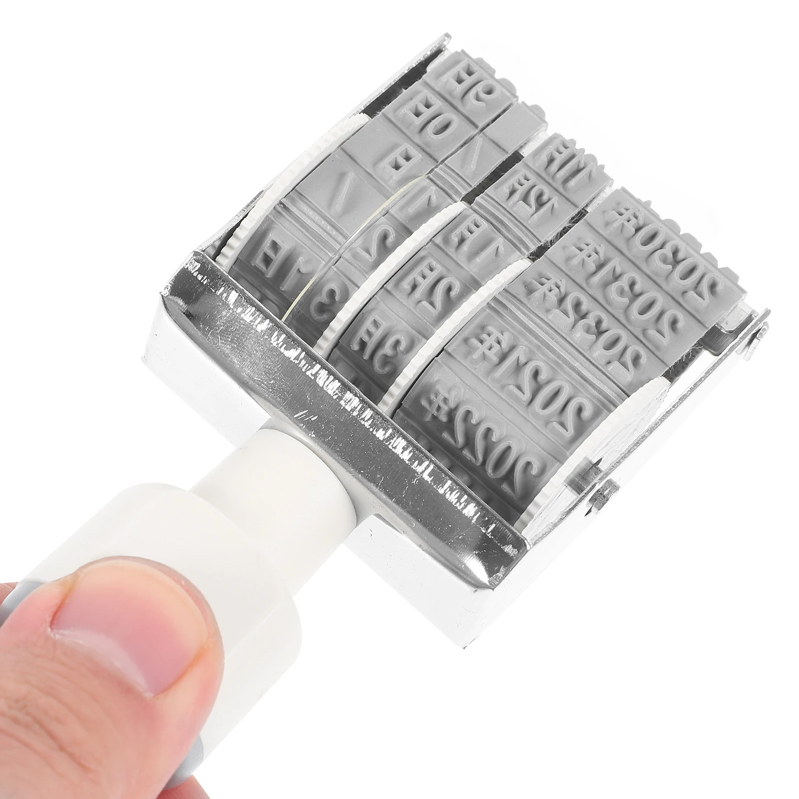 

Handheld Date Multi-Use Date Rolling Stamper For Handle Time Stamp Office File Gift Card Labeling Multi-Use Time Stamp