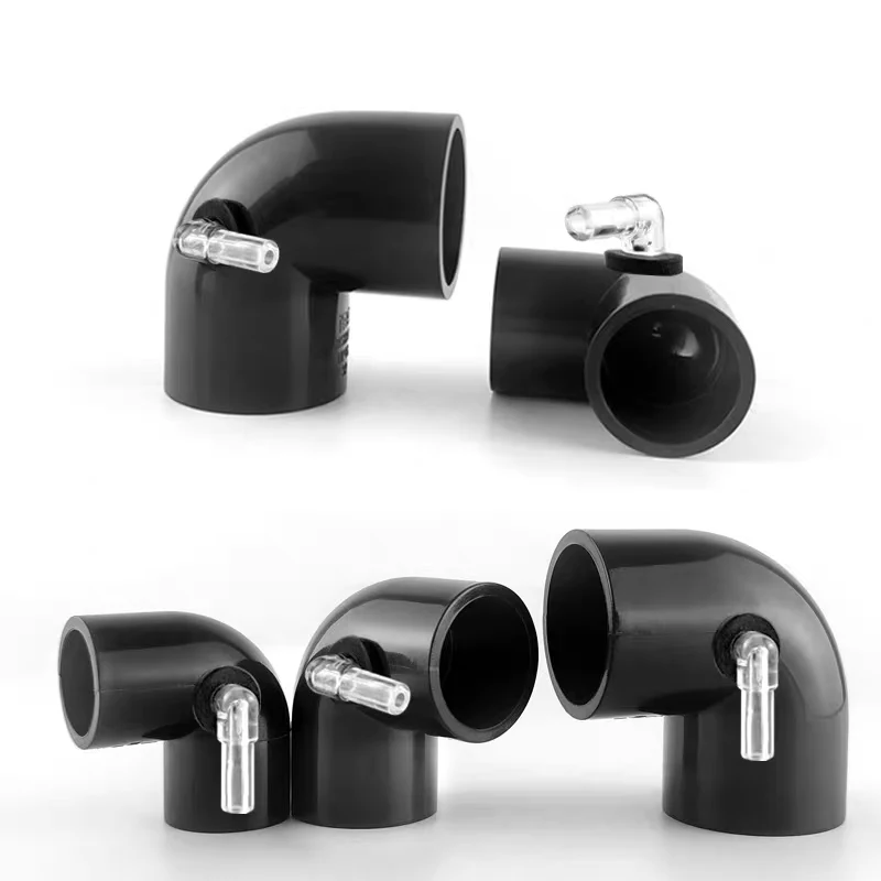 Aquarium Anti-Siphon Elbow Backflow Prevention Fitting for Sump Filter Anti-Overflow Check Valve Elbow to Stop Water Backflow