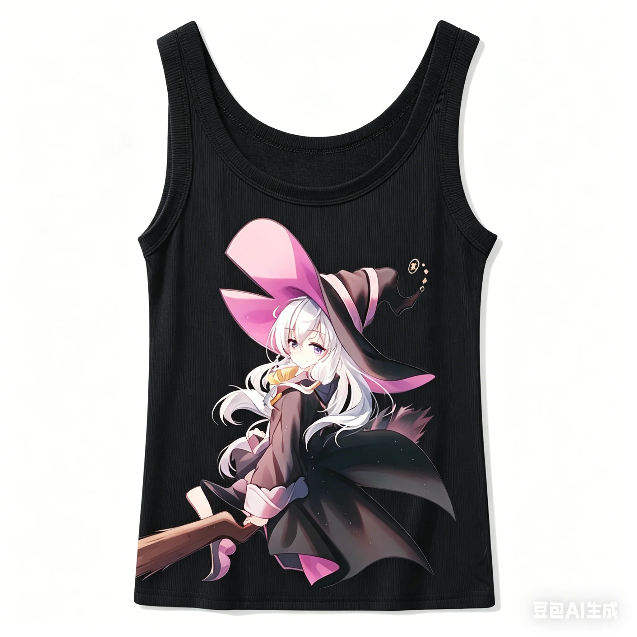 Wandering Witch The Journey of Elaina Ribbed Tank Streetwear Anime Lover New Model personality Clothes Year round clothing gift