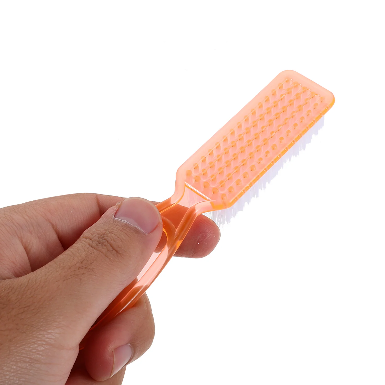 

10Pcs Nail Dust Remover with Extended Handle for Easy Maneuverability - Lightweight Nail Cleaning Brush Set for Home Travel