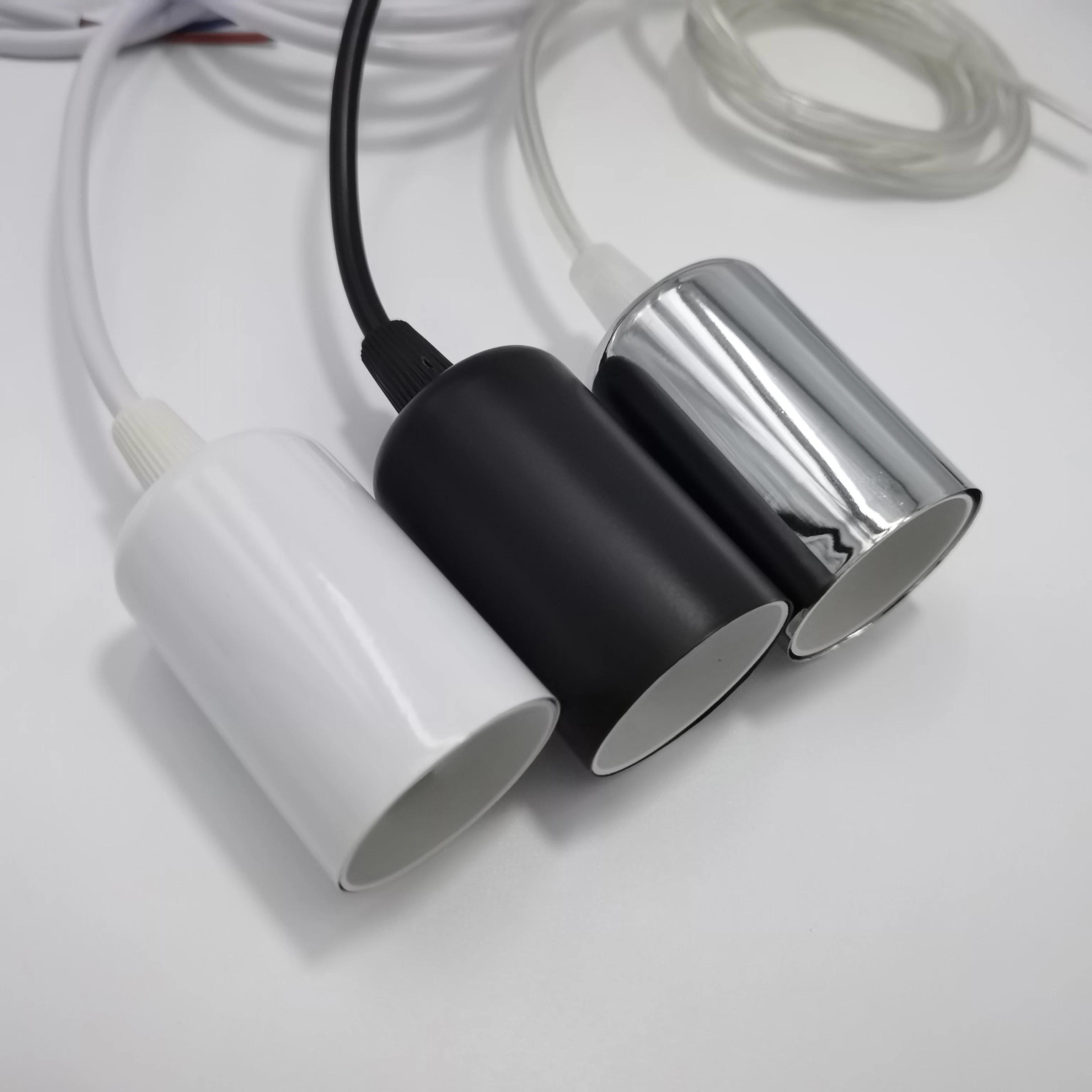 Set fai da te Retro Light Accessor E27 portalampada portalampada portalampada 0.5m Kit di illuminazione a vite linea di prese lampadario linea