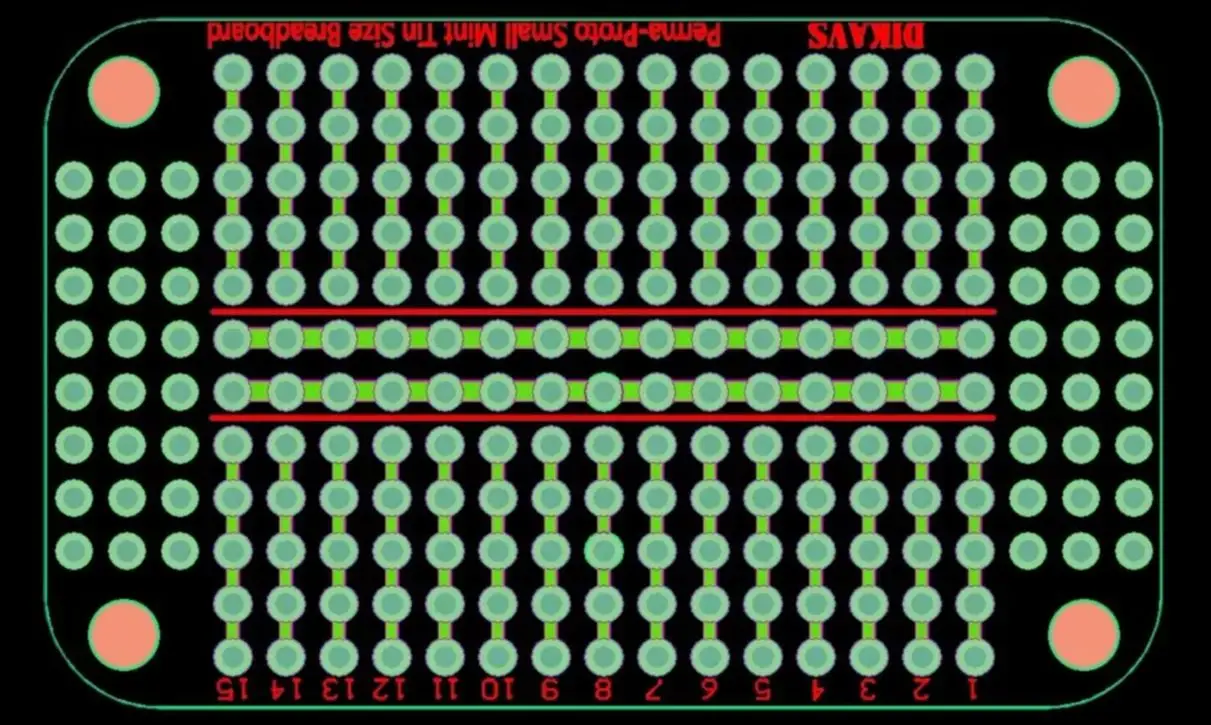 Perma-Proto Small Mint Tin Size Breadboard PCB Prototype Board for Arduino (Pack of 5)