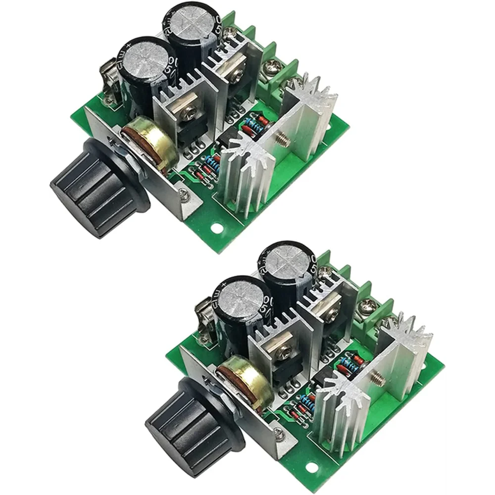 10A 12V-40V DC Motor Speed Controller PWM Variable Speed Regulator with Knob Switch for Arduino 12V 24V