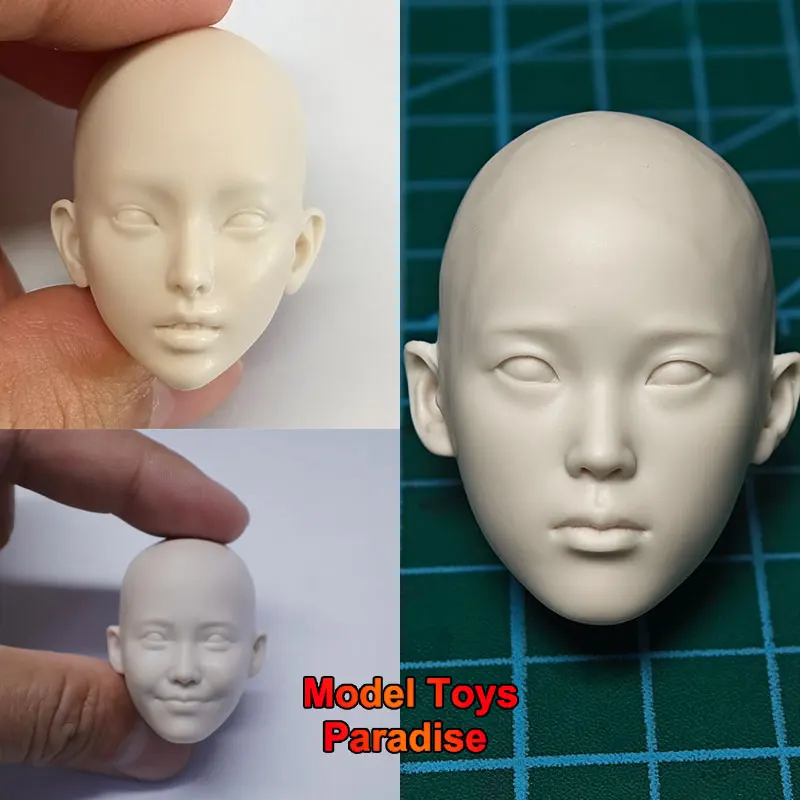 

Неокрашенный DIY масштаб 1/6, женщина-солдат, корейская модель певицы, белая модель головы Ли Цзи Юнь Солнце, голова Yunzhu, подходит для 12-дюймовой экшн-фигурки