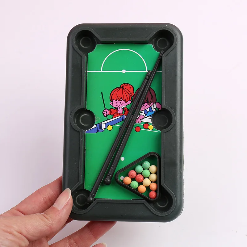 New Creative Mini Handheld Billiards Toys Family Gatherings Parent-child Interaction Playing Pool Toys Desktop Games