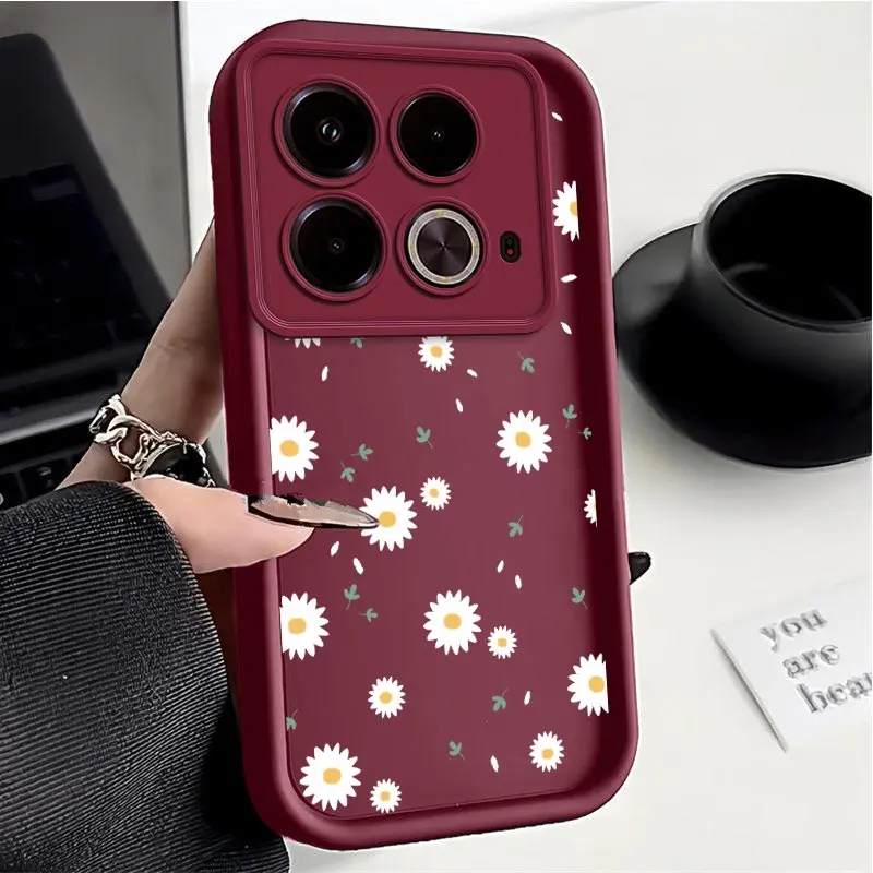 Note 40 Fallen Flowers New Sky Eye Phone Case For Infinix Note 40 40Pro 12Pro 30 30vip SMART 7HD 8 SPARK 10 9 8C GO 6GO  Cover