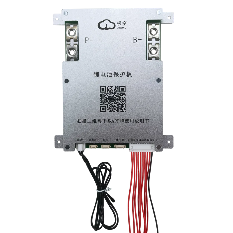 Jikong 3S 4S 5S 6S 7S 8S 12V 24V 200A Li ion  LiFePO4 BMS wiht 1A 2A balance current JK-B2A8S20P BMS PCB PCM