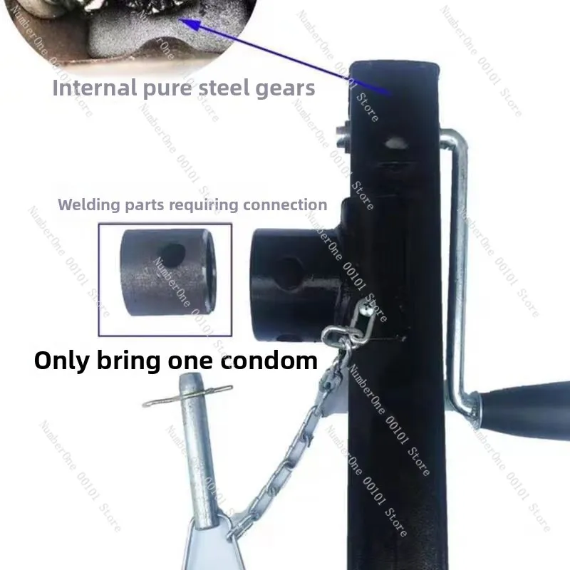 Manual lift Hand type hand jack Trailer outriggers Farm tool support frame Hand type jack