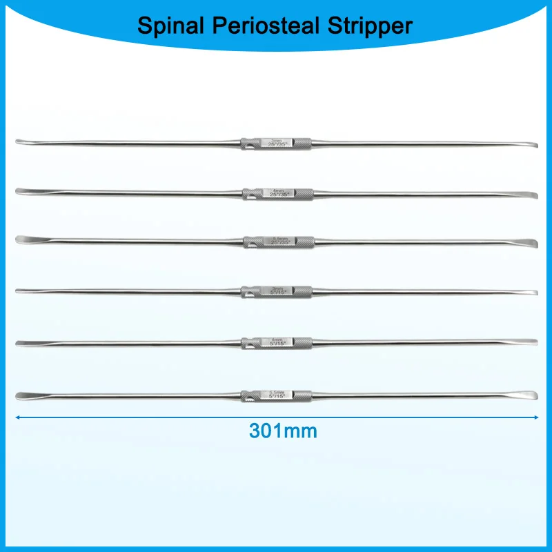 

1pcs UBE Double Ended Stripper Periosteal Stripper UBE Bone Elevators Autoclavable Orthopedic Instruments Pet