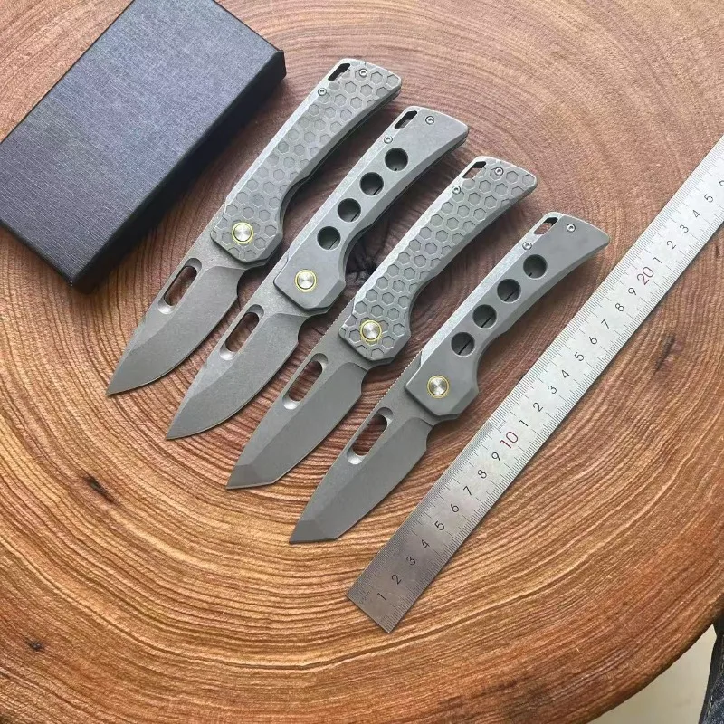 المحمولة سكين للفرد D2 الصلب سكين تخييم التنزه سكين تخييم الصيد في الهواء الطلق المطبخ الفاكهة صلابة عالية EDC أدوات #2
