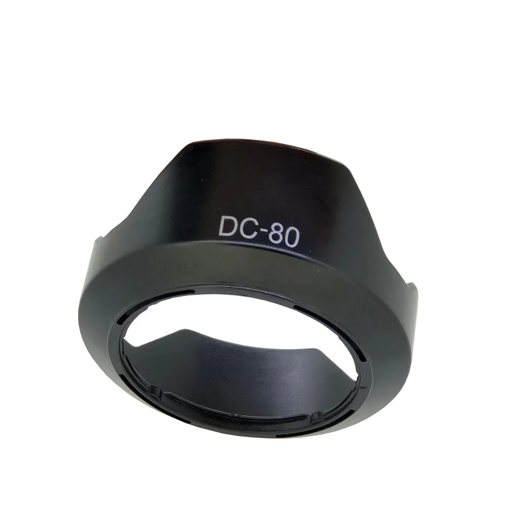 Pare-soleil en plastique noir pour appareil photo, pour Canon G1X Mark II, accessoires LH-DC80 DC-80