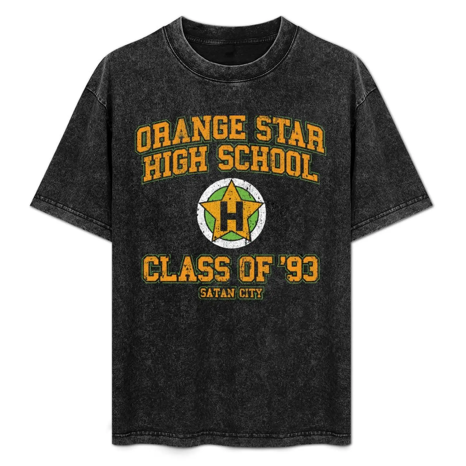 

Orange Star High School Class of 93 (Variant) T-Shirt customizeds man clothes blanks plain t shirt men