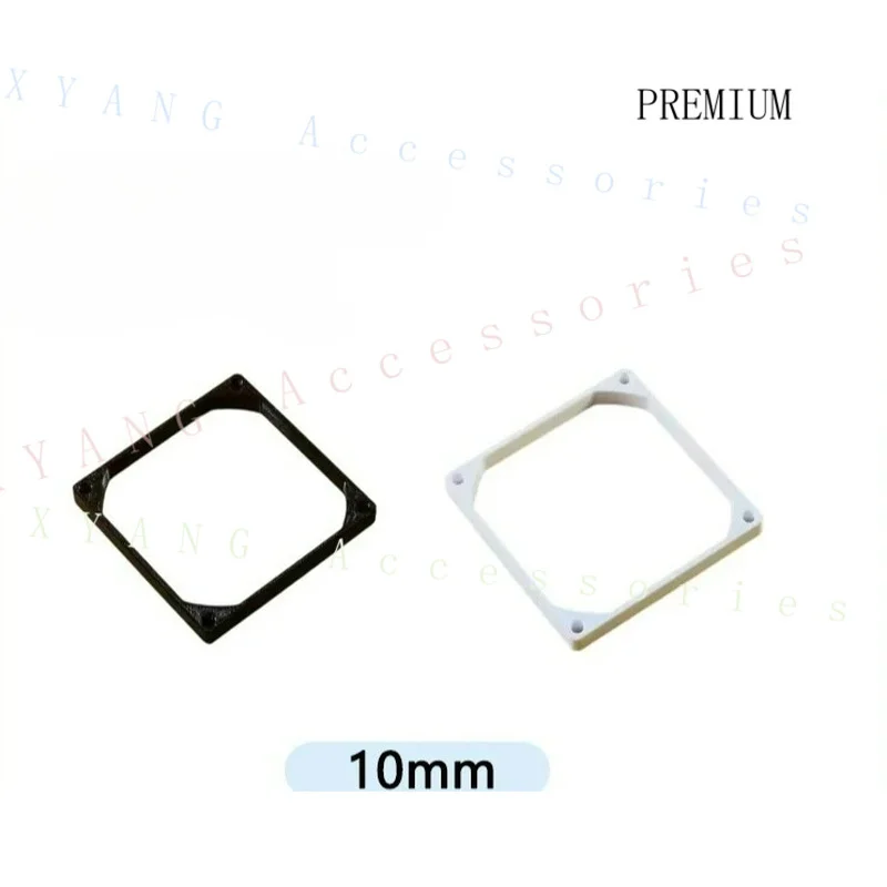 N+ 70mm PC Case Fan Spacer Riser Bracket with Free Screws, Dummy Radiator Mod Fan Height Extender