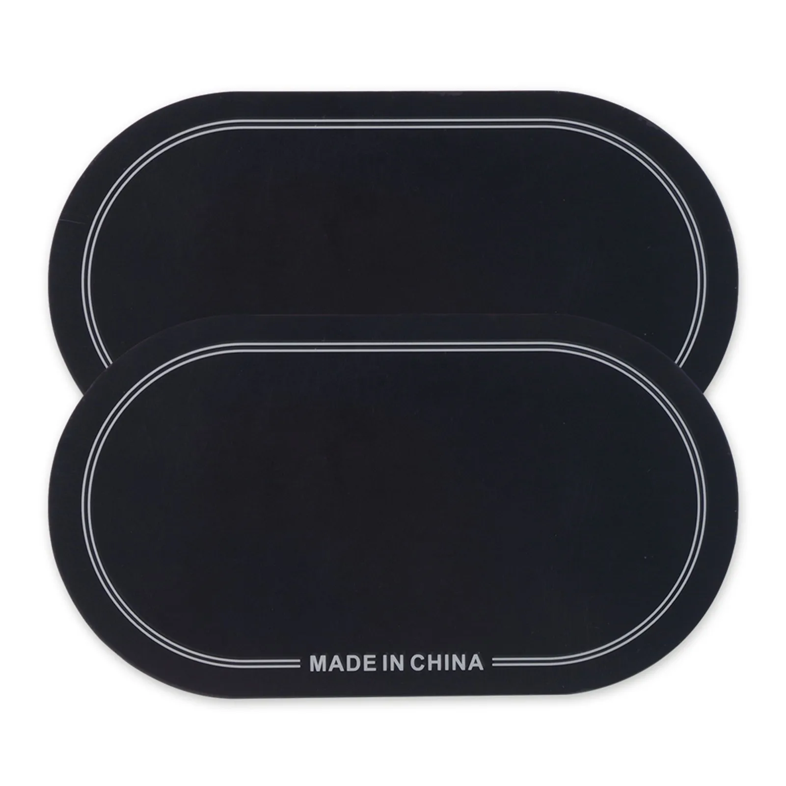 2 Pack Double Pedal Drumhead Patches Wear-resistant Stickers Self-Adhesive Drumhead Patch Protectors Drum Protective Pad