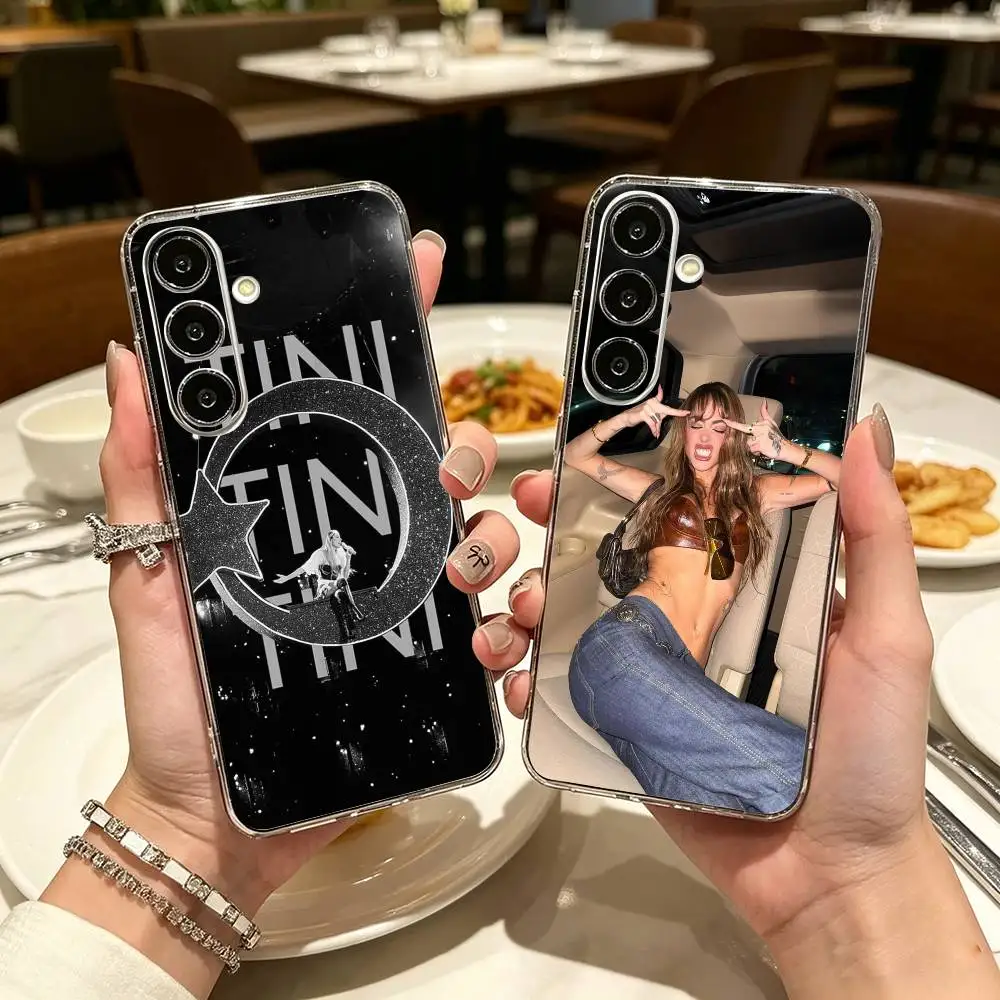 

Singer T-TINI M-Martina Stoessel Clear Phone Case for Samsung A71, A70, A52, A51, A40, A30, A20