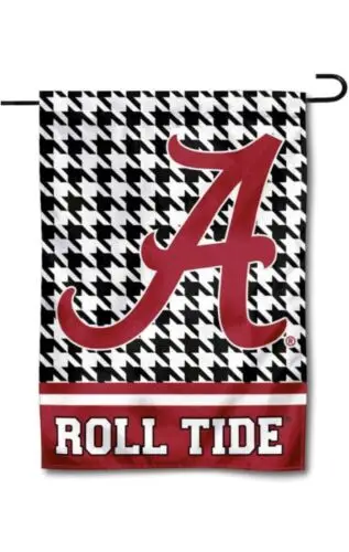 Alabama Crimson Tide Garden Flag  12x18 Double Sided Free Shipping  Usa Seller