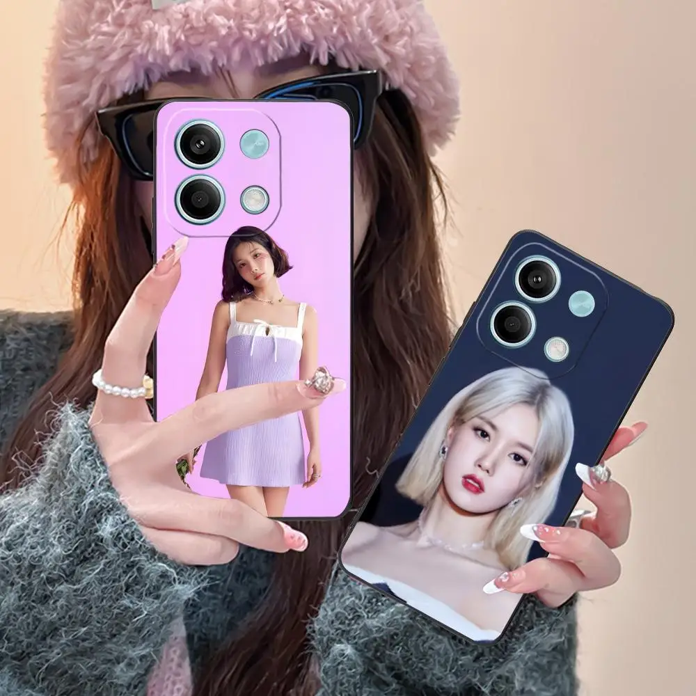 

Kwon Eunbi Mobile Phone Case for POCO M6 M5 M4 M3 X7 X6 X5 X4 X3 F6 F5 F4 Pro GT 5G Colour Printing Protective Luxury Pretty