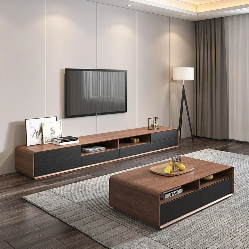 

Minimalist Modern Tv Stands Entertainment Display Luxury Speaker Tv Stands Designer Aesthetic Storage Wood Muebles Furniture