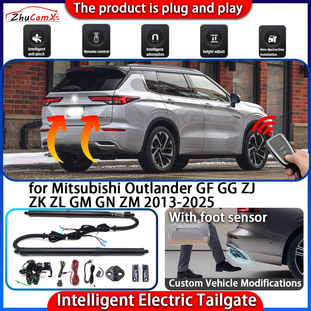 

Smart Powered Tailgate System for Mitsubishi Outlander GF GG ZJ ZK ZL GM GN ZM 2013-2025 Automatic Intelligent Trunk Lift Kit