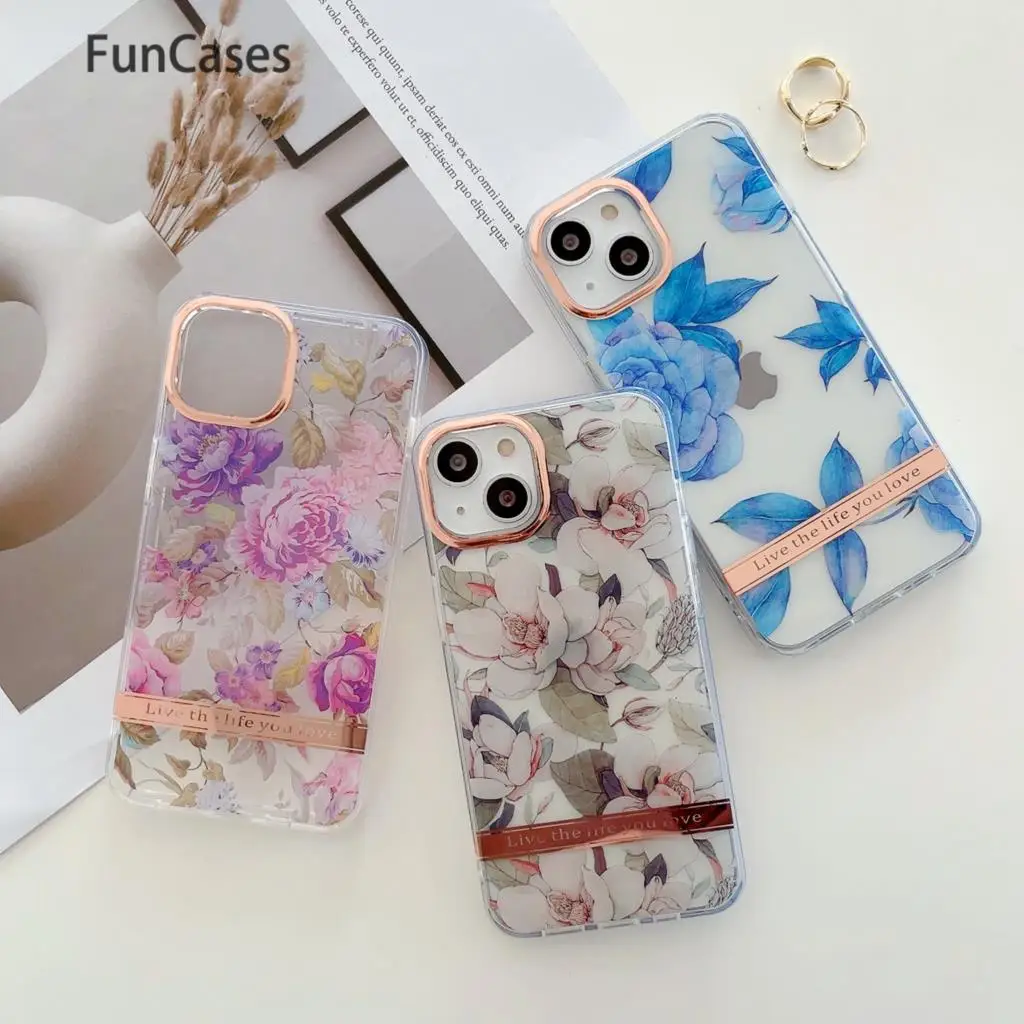 PU Leather Cases For Samsung A21S Aksesuar Flowers Phone Bumper Mobile sFor Samsung Galaxy para A217F A32 M32 5G A33 A22 Cover