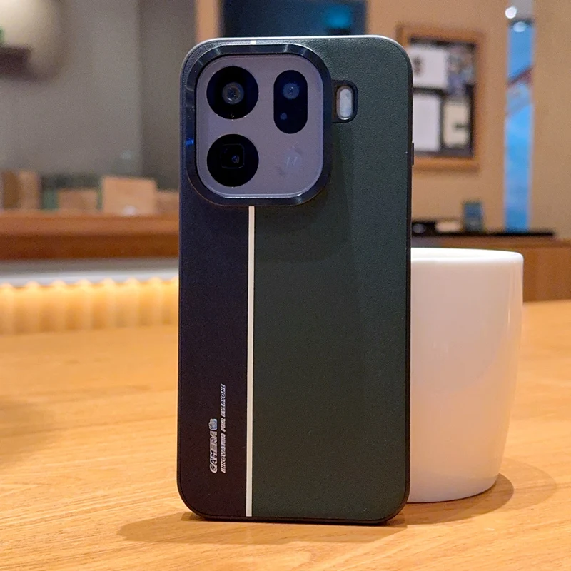 لـ OPPO Find X9 X9 Pro حافظة هاتف جلدية فلورية مطلية بالكهرباء ومضادة لبصمات الأصابع ومضادة للسقوط #2