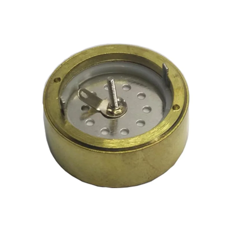 A93P 26Mm Copper Condenser Microphone Cartridge Capsule Replacements Large Diaphragm Microphone Electric Instrument Parts