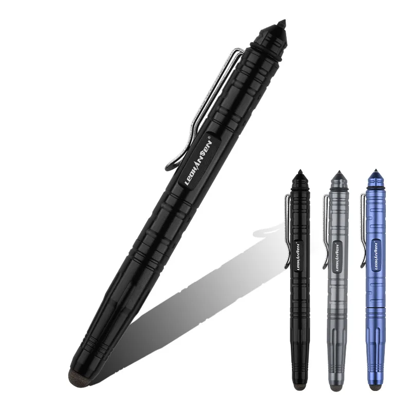 Outdoor Portable EDC Multifunctional Tungsten Steel Head Tactical Pen Car Emergency Window Breaking Tool