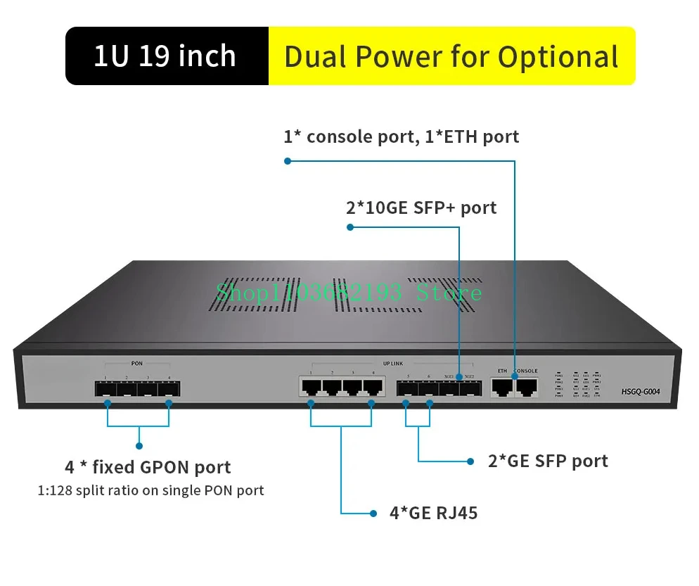 HSGQ-G004 KIT Gpon Epon olt hsgq 4 pon Port SFP C++ Pon Module Stick Gpon OLT SFP Module