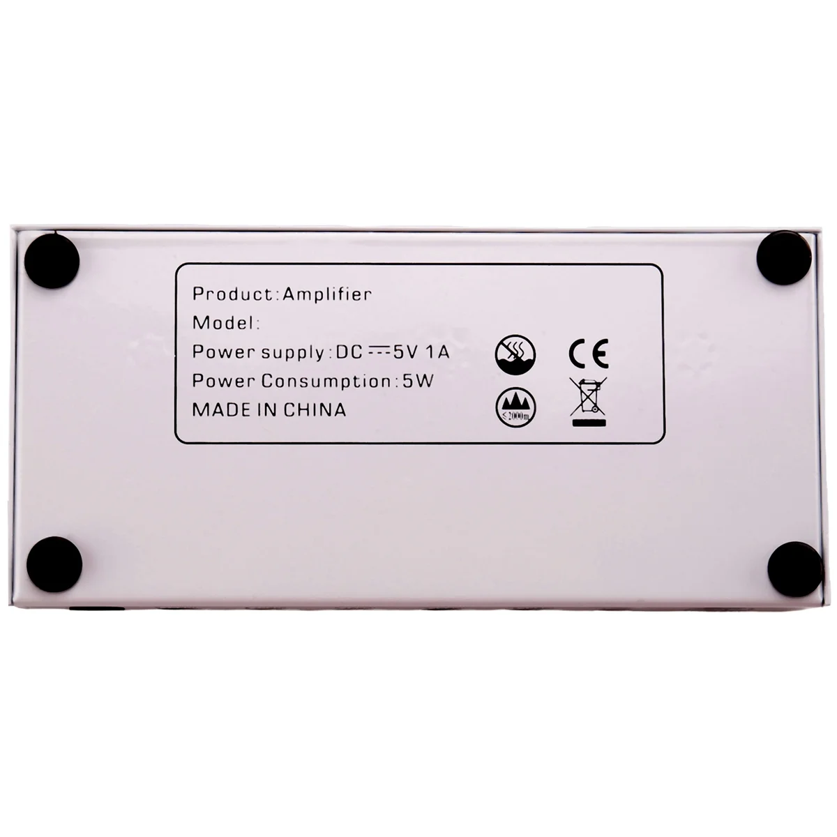 6-канальный мини-миксер с USB-разъемом для студийной записи, цвет белый