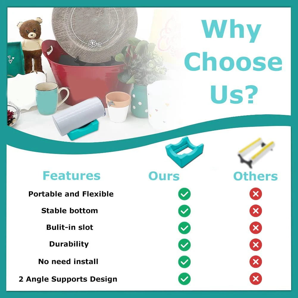 

AC23-Silicone Cup Cradle For Tumblers, Cup Cradle For Crafting Tumbler, Tumbler Holder For Crafts