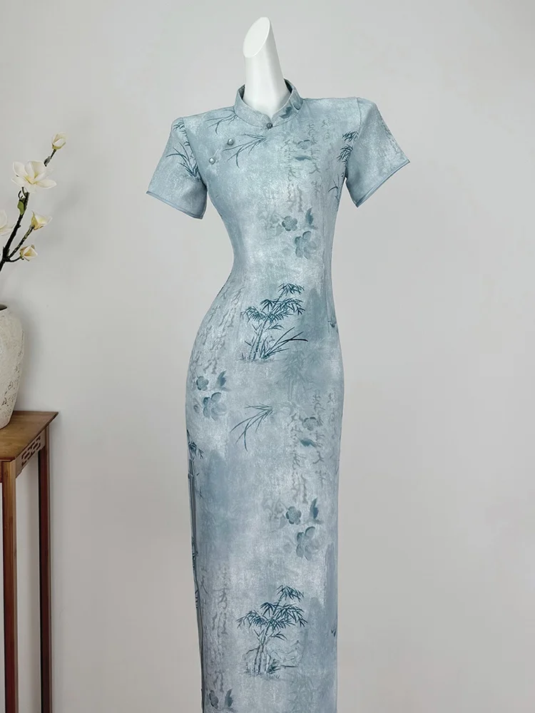 

DanYu Pure National Sle Women's New 2025 Summer Improved High-end Young Sle Slimming Daily Wear Dr