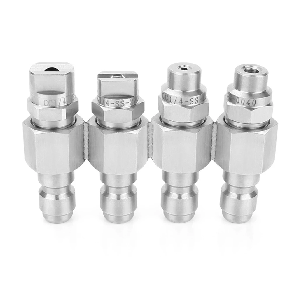 

Efficient Four Row Stainless Steel Nozzle for Pressure Washers 2540 2510 0010 0040 Enhance Your Cleaning Routine