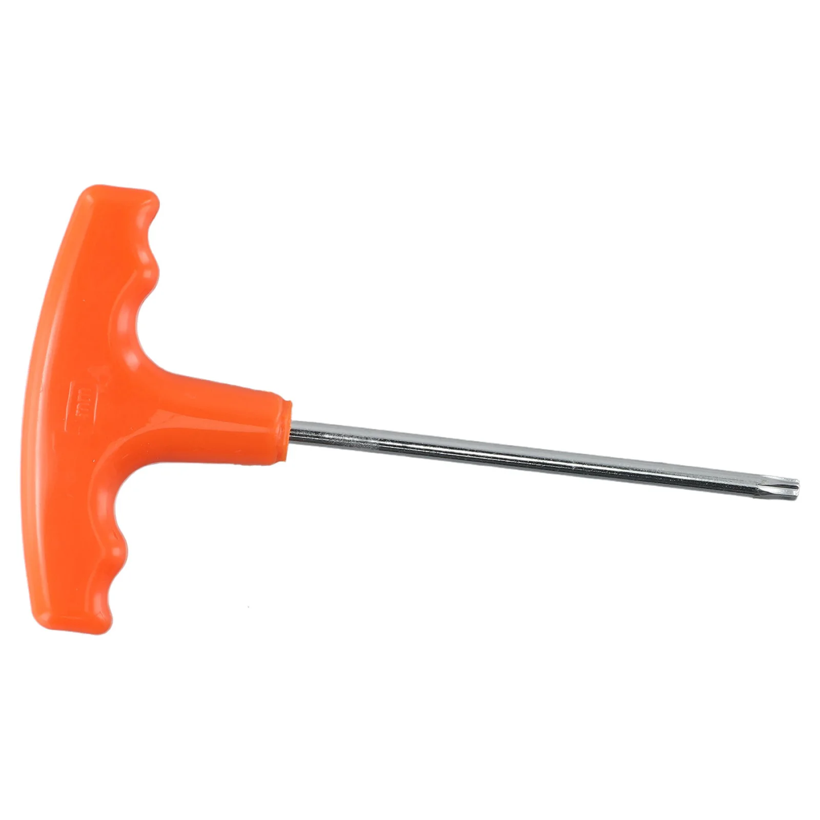 

1pc Brand New Screwdriver 0.5cm Diameter Practical Replacement Accessories Plastic+Steel Orange+Silver T Handle