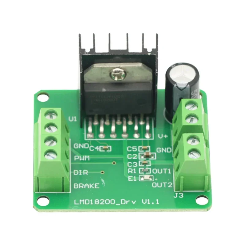 LMD18200T DC Motor Driver Module Board PWM Adjustable Speed 3A Can realize forward/ reverse FOR UNO R3 Robot NEW