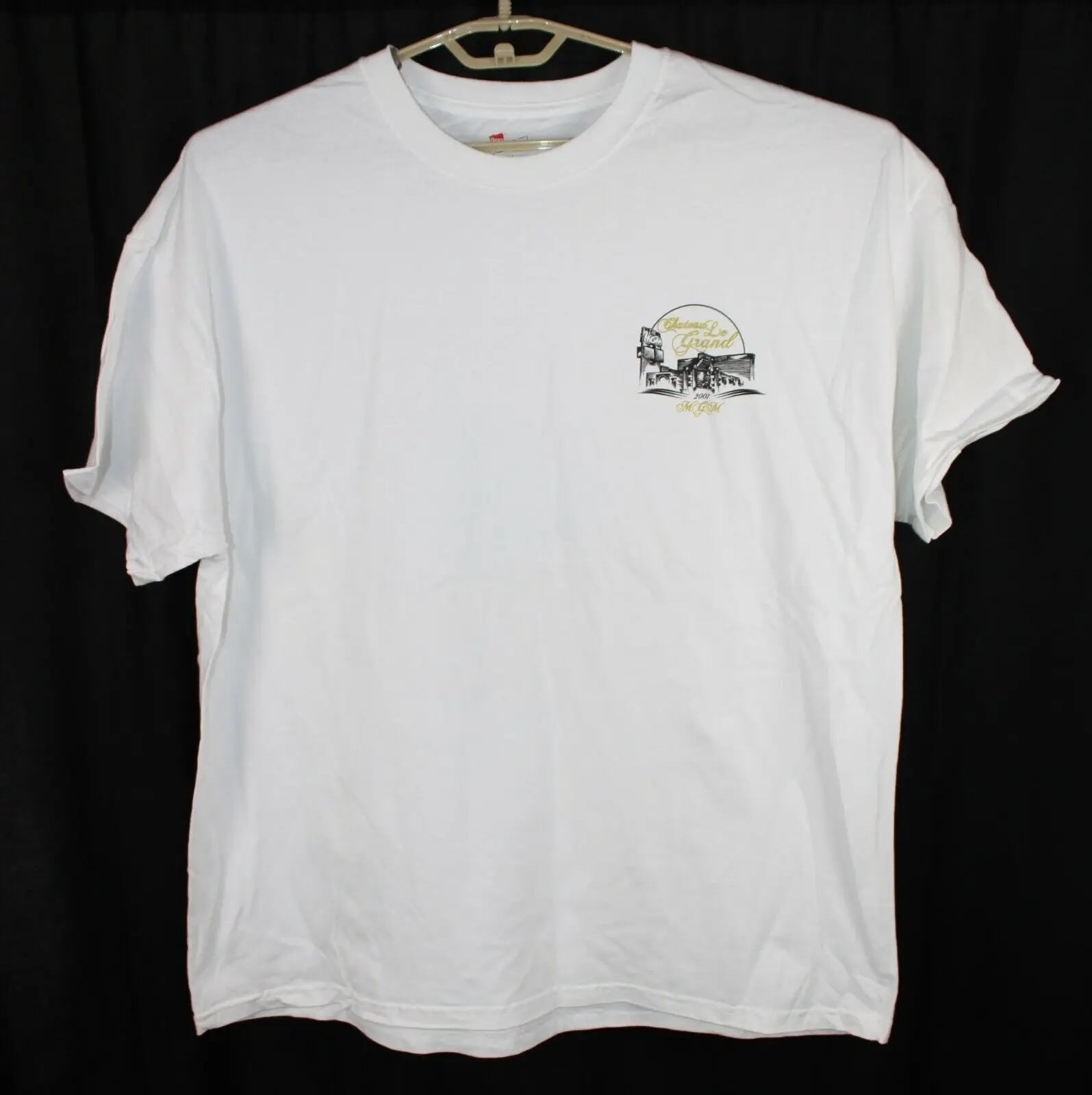 Chateau Le Grand MGM Food Wine Expo 2007 Adult White T Shirt Size 2XL