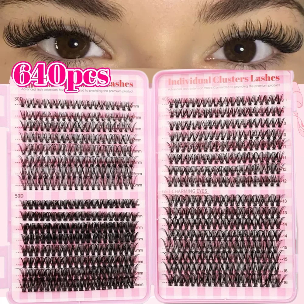 640pcs 30D/40D/50D Individual  - Eyelash Extension Home Service recension och pris