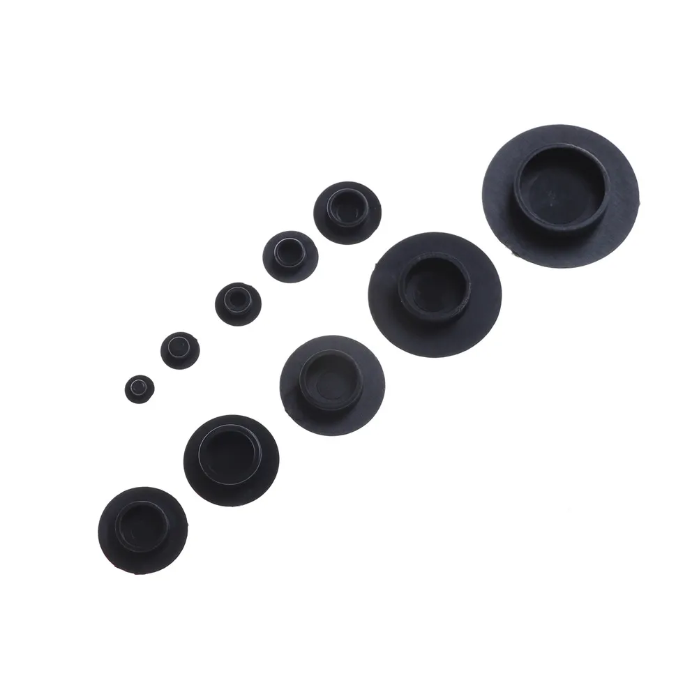 10 peças soquete sextavado parafuso allen porca tampa de cabeça hexagonal protetor m4, m5, m6, m8, m10, m12
