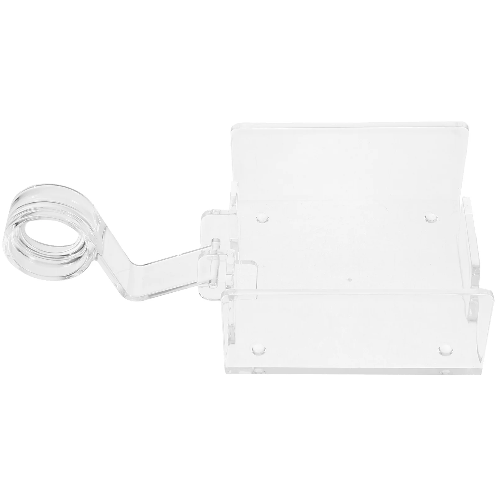 

Clear Acrylic Napkin Holder Vertical Tissue Dispenser for Kitchen Restaurant Transparent Napkin Storage Stand Tissue Holder