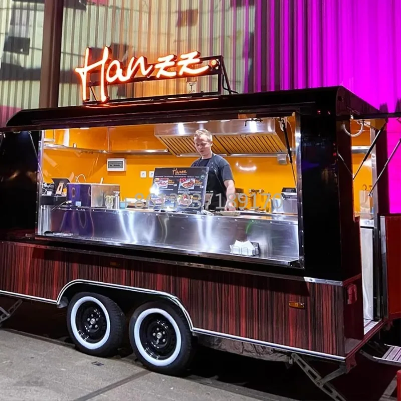 Custom Gourmet Food Truck for Sale - Fusion Kitchen Trailer W/Wok Range, Plancha & Fryers | Artisan Tacos, Ramen, Acai Bowls