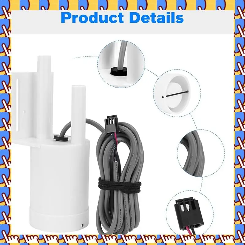 

A79I Замена для Hoshizaki 4A3624-01 Поплавковый выключатель 4A3624-01 4A362401 4A3624-02 Замена поплавкового выключателя Датчик