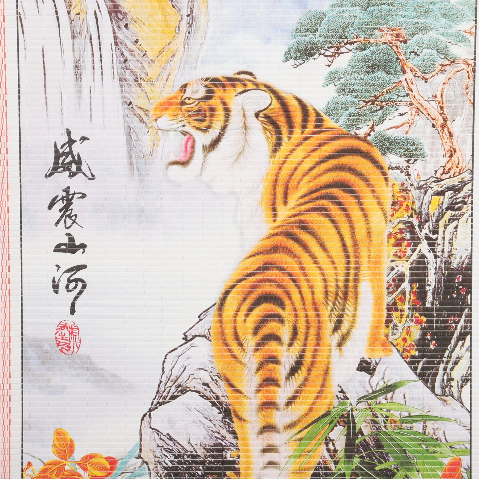 

Decorate Lunar Calendar Travel Home Wall Rattan Paper Chinese Hanging Calendars