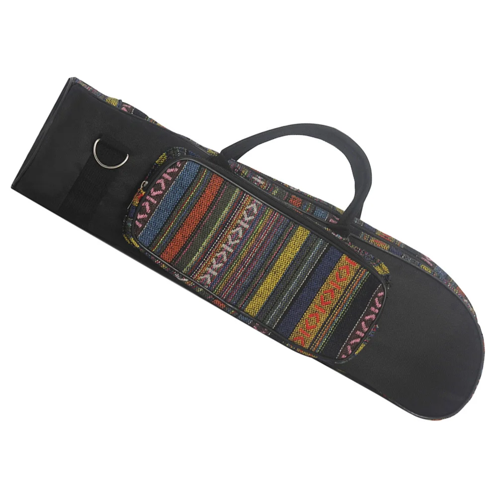 

Padded Trumpet Bag Portable Design Multi-Functional Storage 3-Key Instrument Case Exquisite Workmanship Trumpet Bag