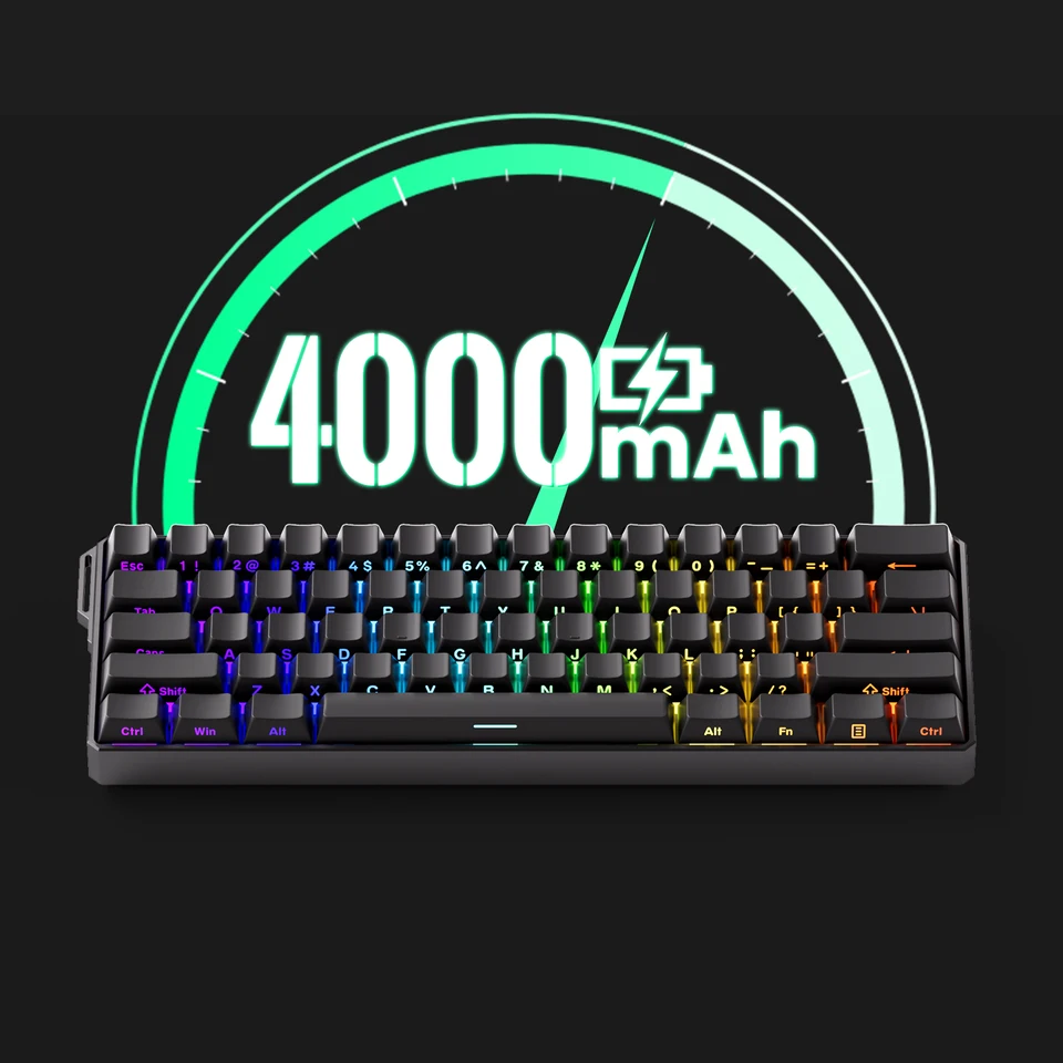 Akko MonsGeek FUN60 Ultra Mechanical Gaming Keyboard Magnetic