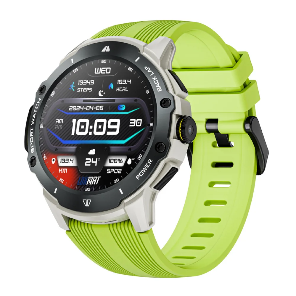 

New LOKMAT 4G LTE NFC Android Smart Watch, SIM Card GPS Wifi 2G+32G Smartwatch Men, Play Tiktok Camera Video Calls Watch Phone