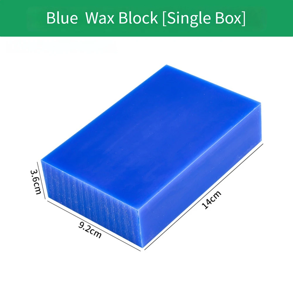 Jewelry Crafting Wax Block Blue Green 14 x 9.2 x 3.6 cm Carving Wax Slices for Lost Wax Casting Ring and Bracelet Design