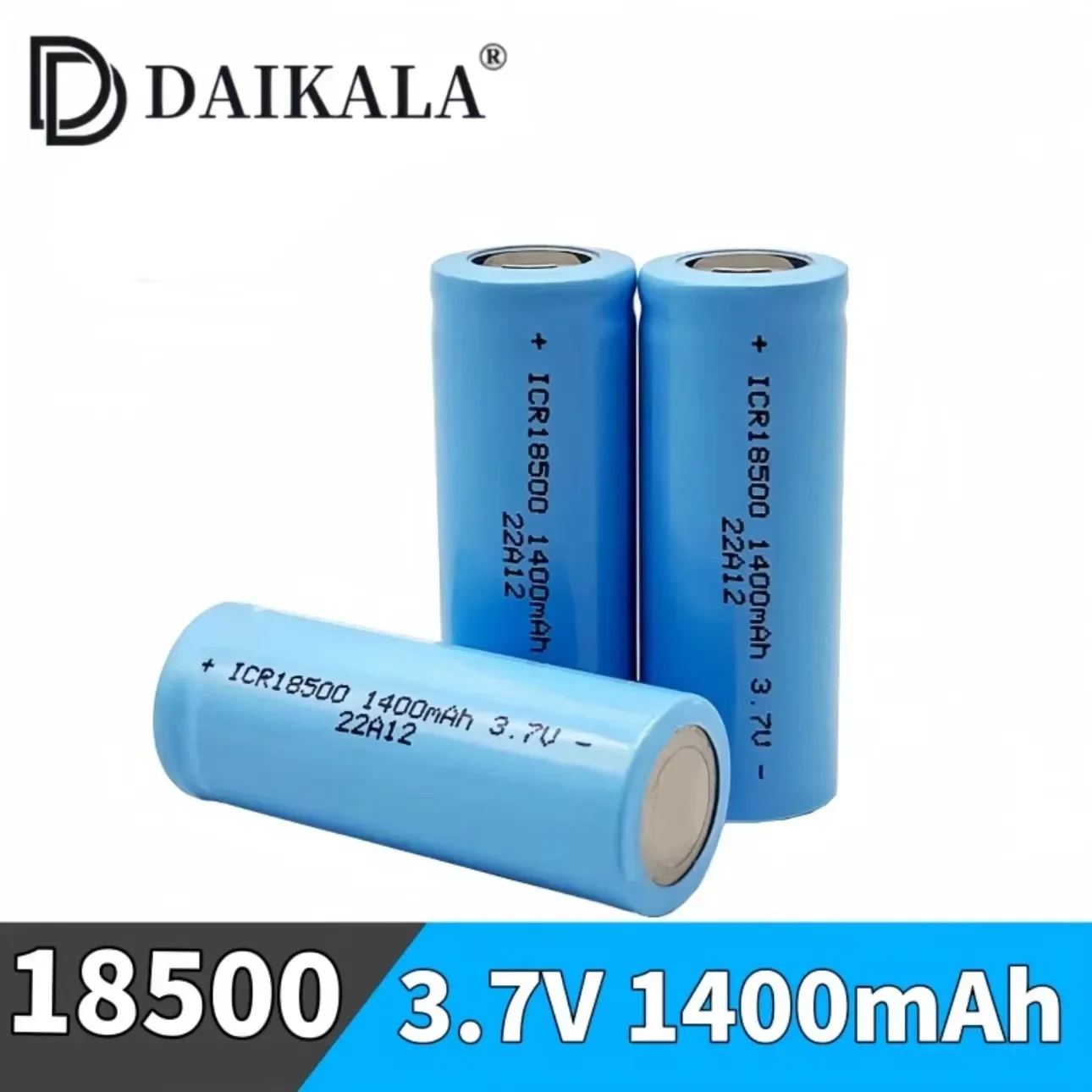 

2024 New 3.7V 1400mAh 18500 Rechargeable Lithium Ion Battery , Used for Flashlight, Remote Control Battery, 4.2V Battery