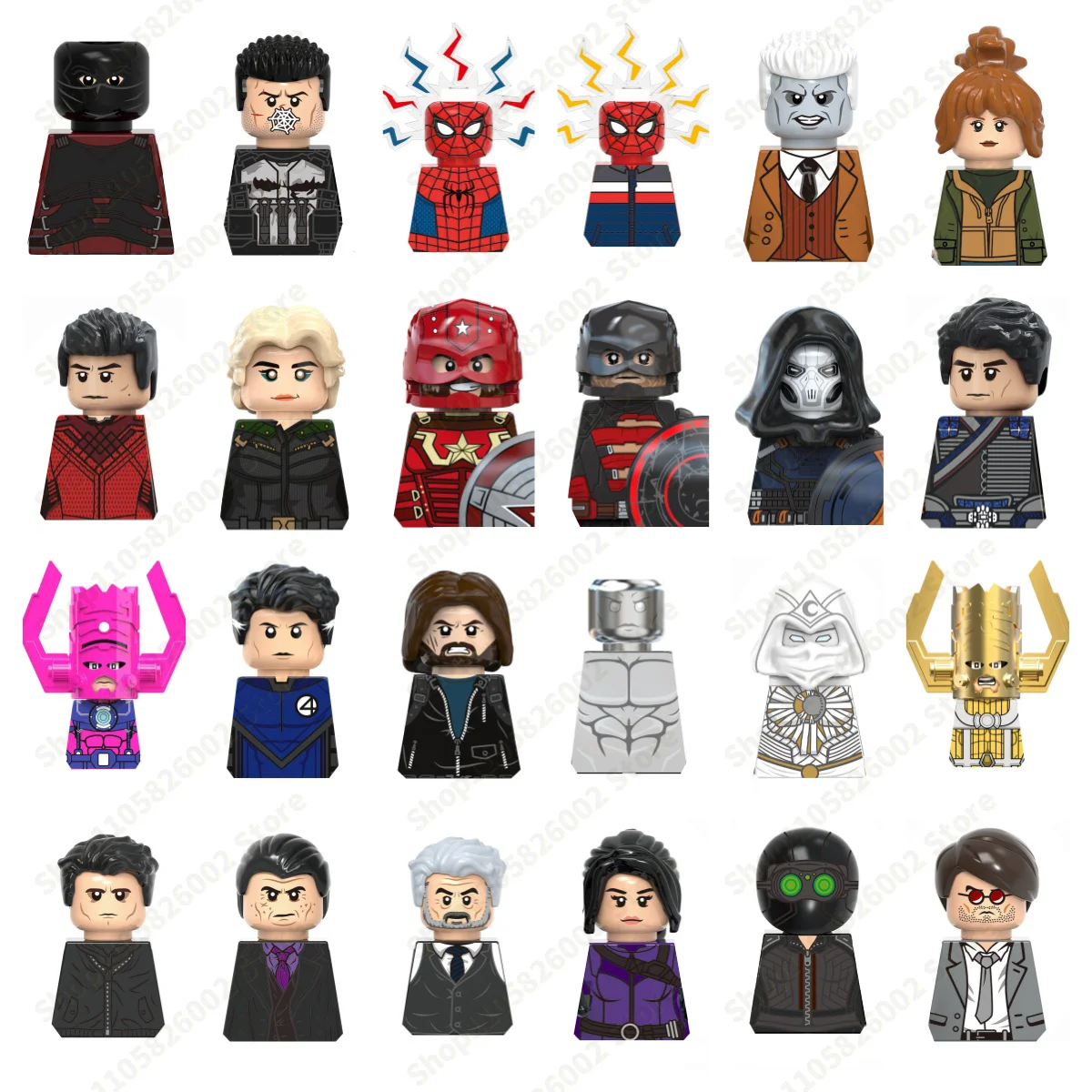 Superhero Series Building Blocks - New Release Popular Classic Hero Characters G0231-KDL863 Mini Brick Toys Perfect Party Gifts