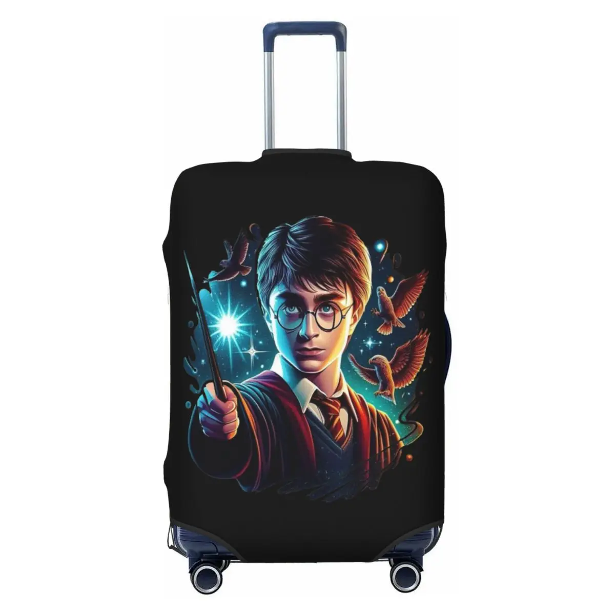

Custom H-Harrys Movie Suitcase Cover Elastic Luggage Protective Covers for 18-32 inch